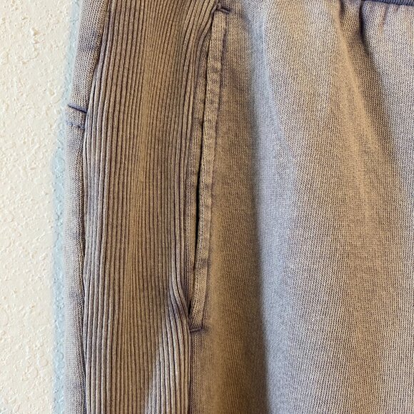 Zelle Grey Washed Sweatpants - Picture 2 of 6